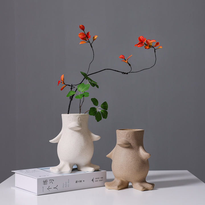 Creatieve Keramische Eend Plantenbak