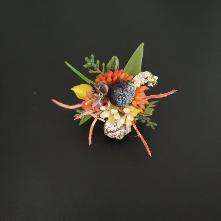 Klassieke Bloemige Broche