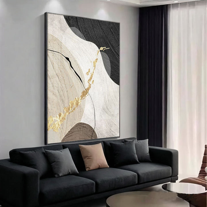 Abstract Geometrische Muurkunst Canvas