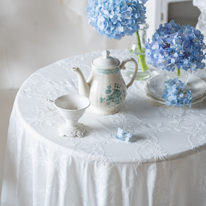 Elegante Bloemenprint Tafelkleed