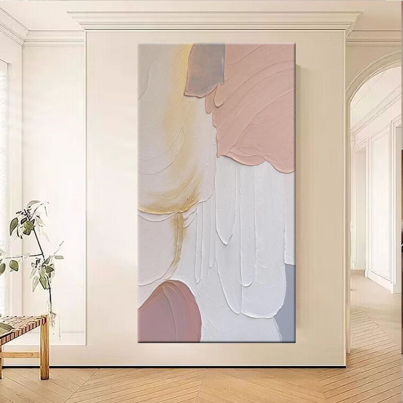 Abstract Textuele Canvas Wandkunst