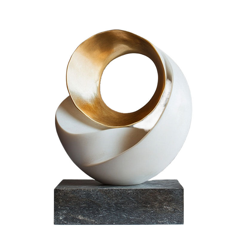 Moderne Abstracte Lussen Beeldhouwwerk