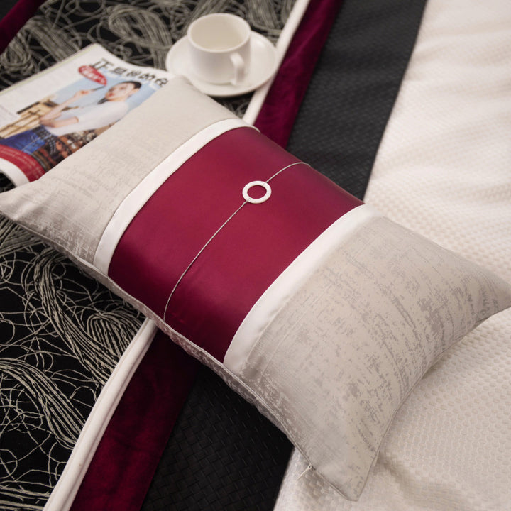 Elegante Geweven Leren Mat