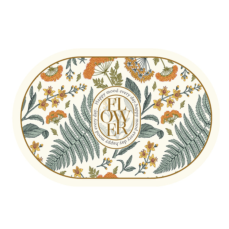 Bloemmotief Decoratief Gebiedsmat