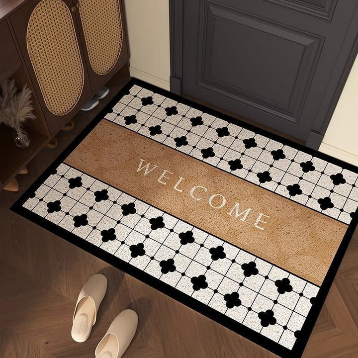 Decoratieve Geometrische Vorm Welkom Mat