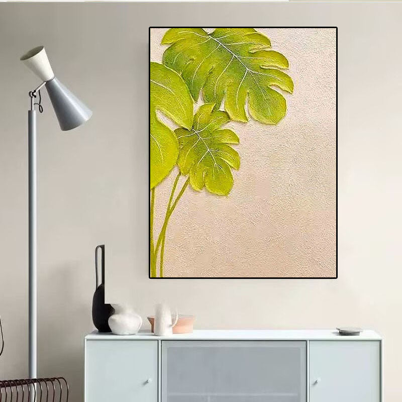 Textured Botanische Wandkunst