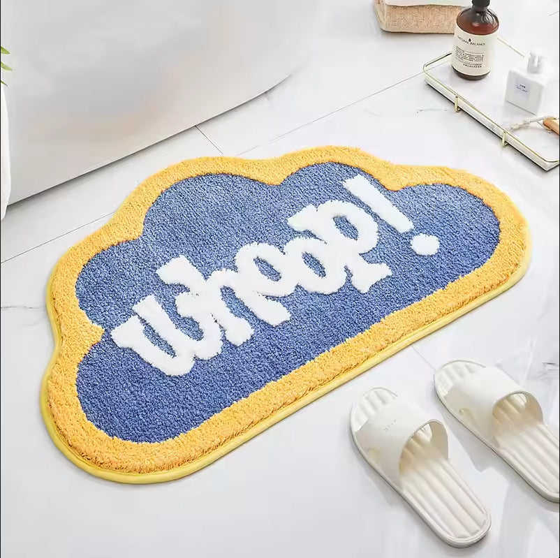 Eigenzinnige Badkamer Vloermat