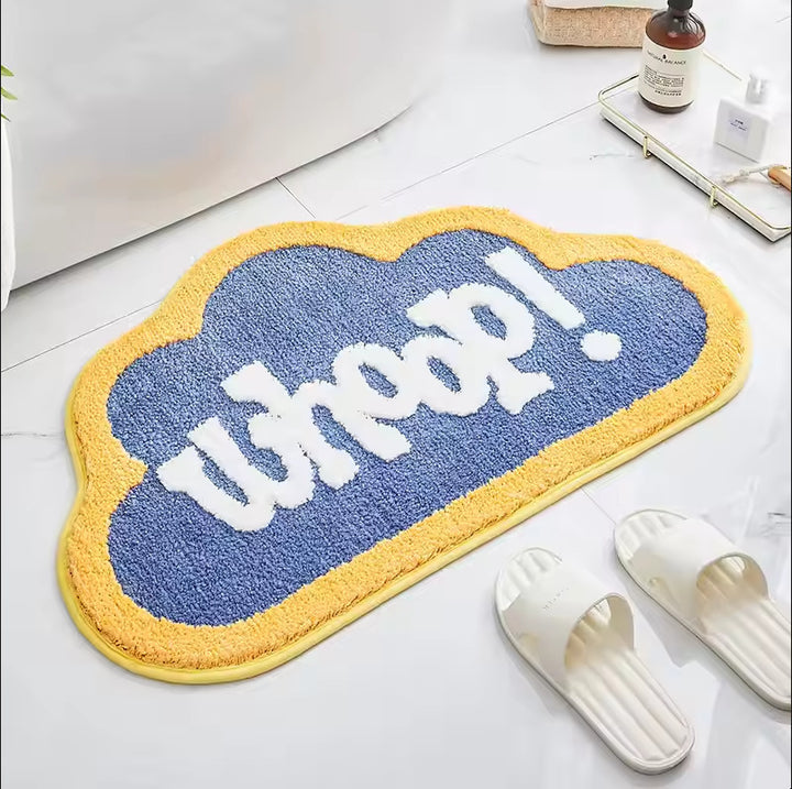 Eigenzinnige Badkamer Vloermat