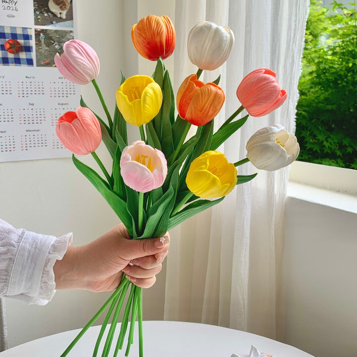 Realistische Tulp Bloem