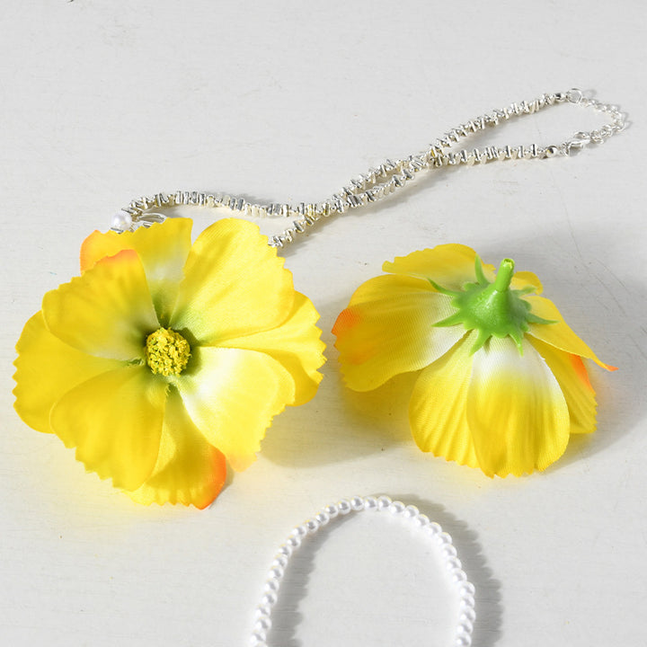 Elegante Bloemen Haarspeld Set