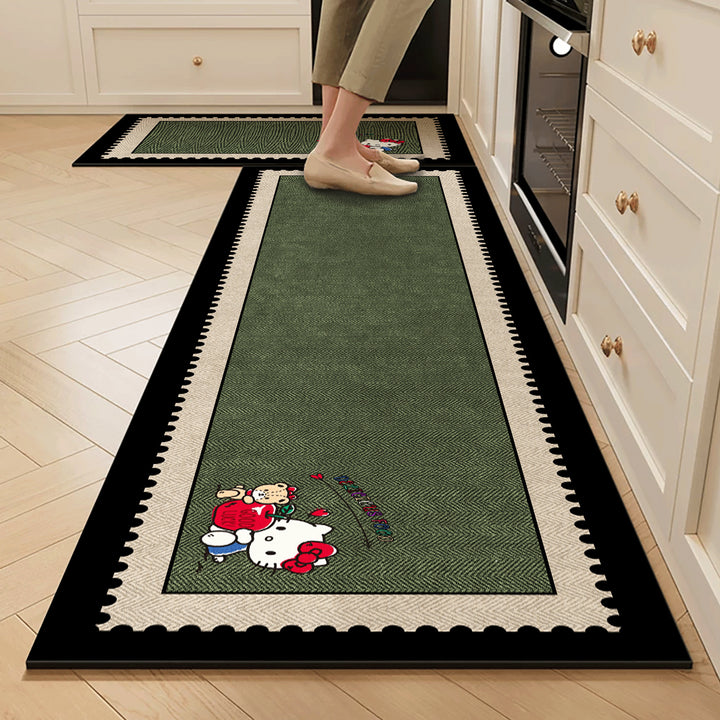 Schattige Hond-Thema Keuken Loper Mat