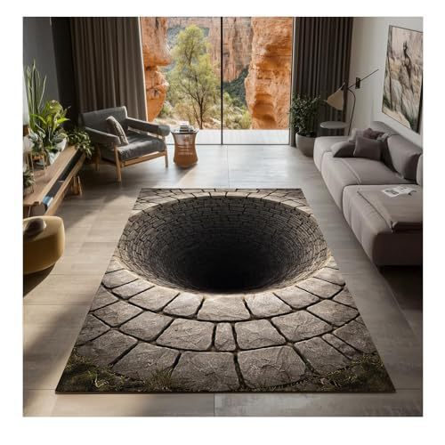3D Optische Illusie Tapijt