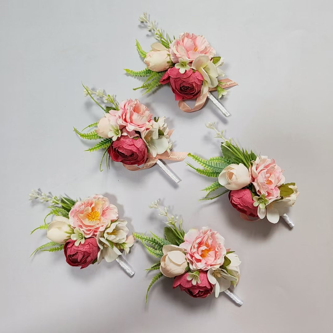Schattige Bloemen Corsage