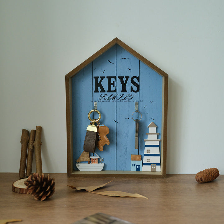 Decoratieve Sleutelhanger Plank