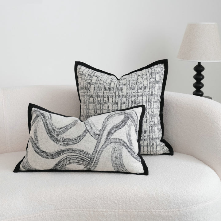 Decoratieve Kunstzinnige Textuur Kussen