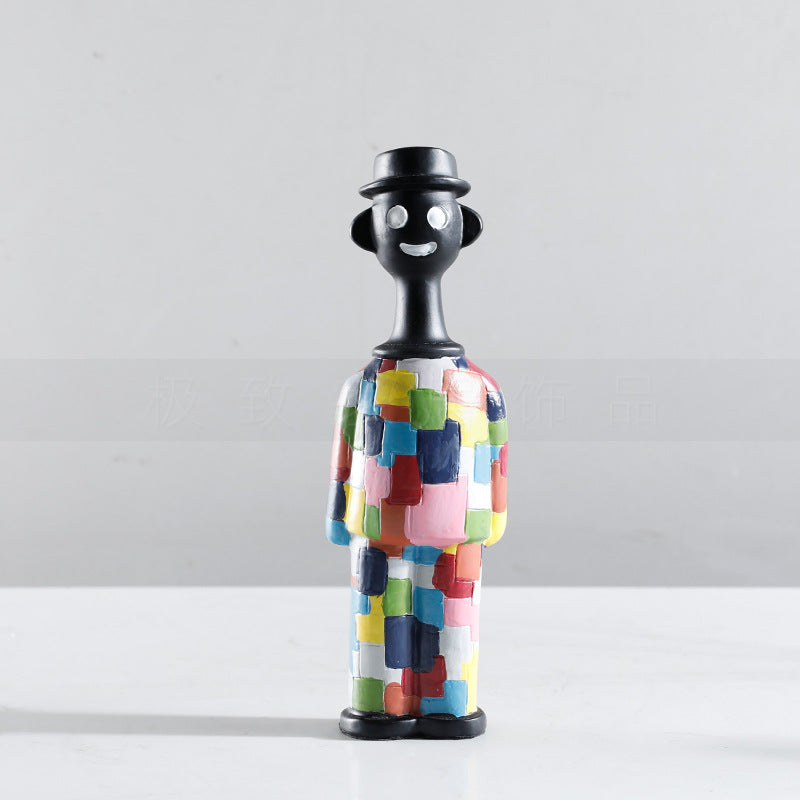 Decoratieve Kleurrijke Figuur