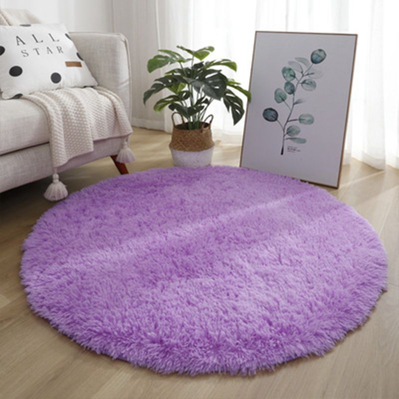 Pluche Ronde Vloerkleed