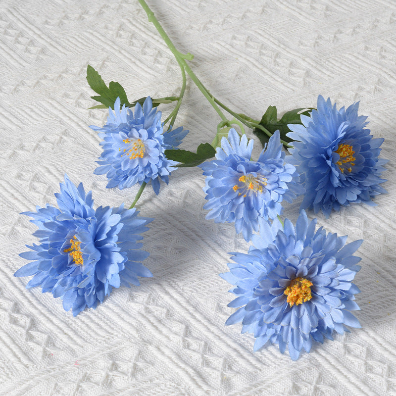 Kunstmatige Bloem Chrysant Steel