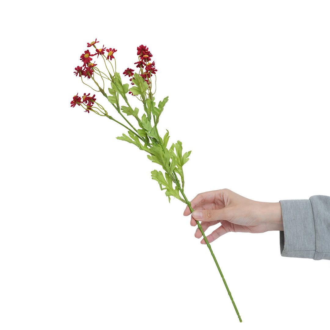 Realistische Gele Wilde Bloemsteel