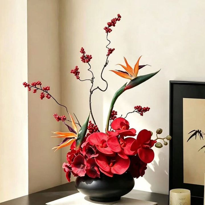 Artistieke Bloemrijke Weergave Arrangement