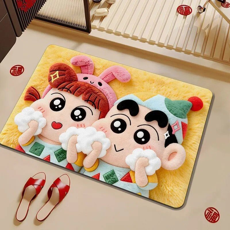 Cartoon Thema Pluche Badmat
