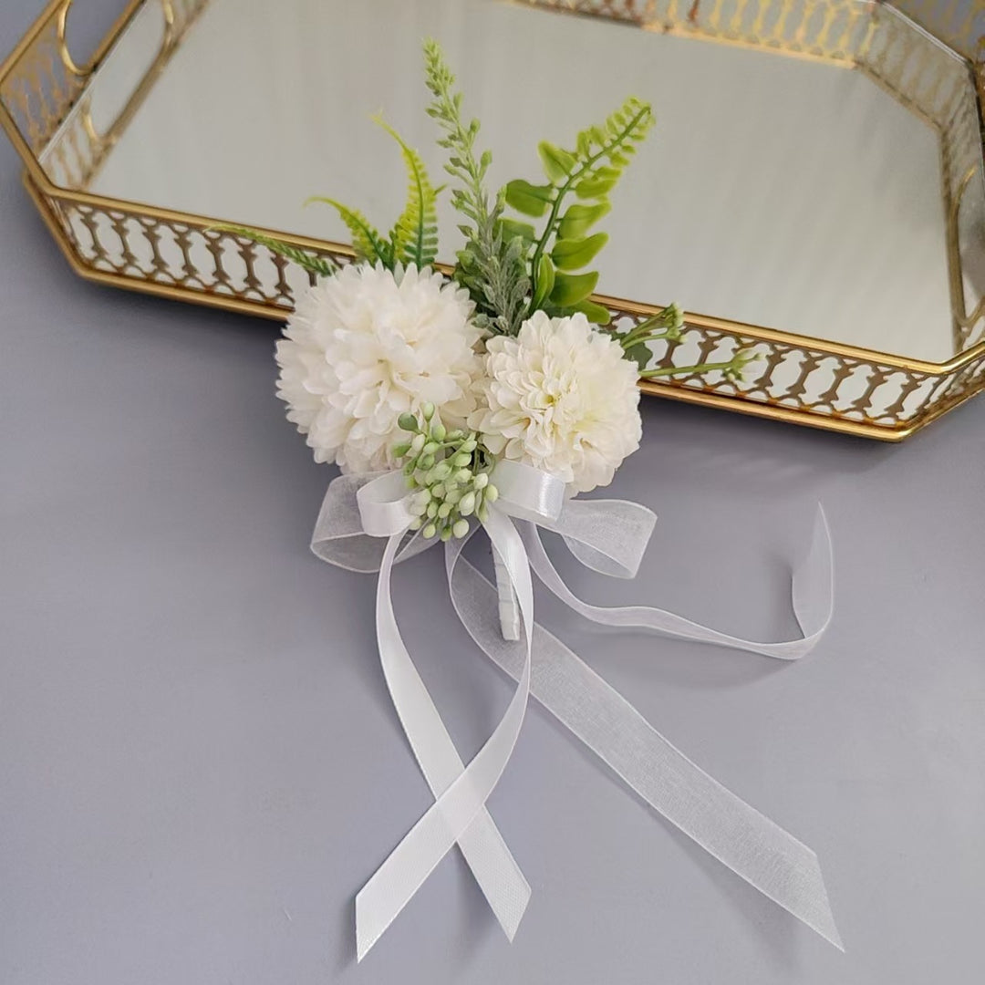 Charmante Bloemen Corsage