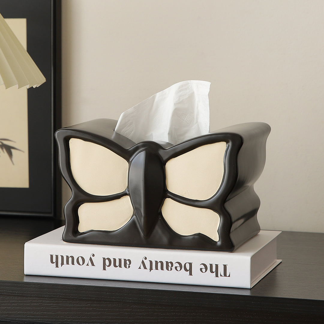 Decoratieve Vlinder Tissuehouder voor Thuisdecoratie