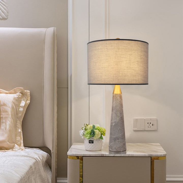 Marmer Afwerking Tafel Lamp