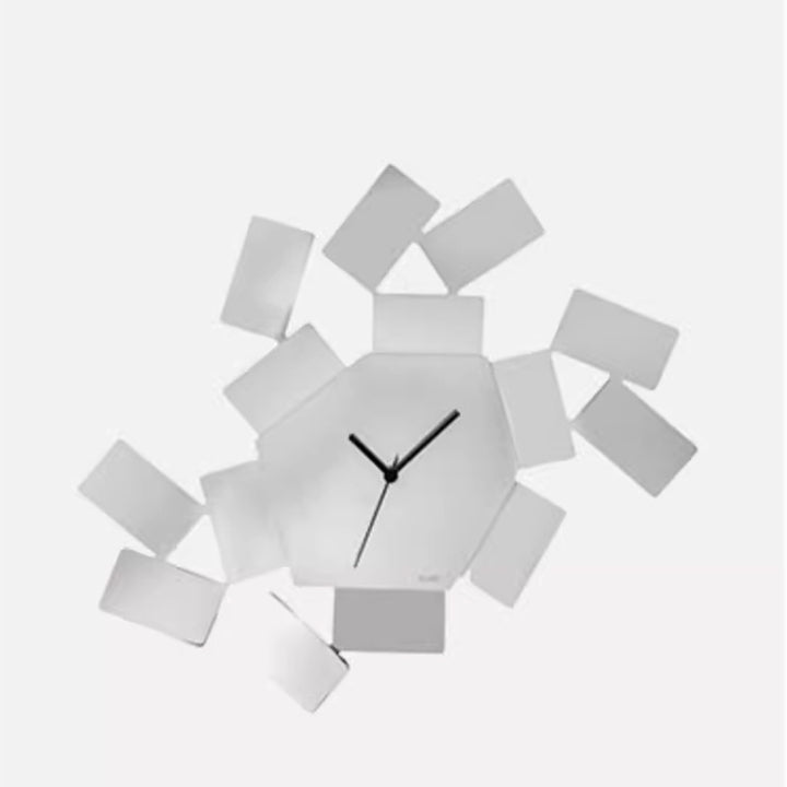 Abstract Geometrische Wandklok