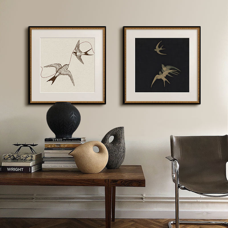 Ingelijste Artistieke Vogelkunst