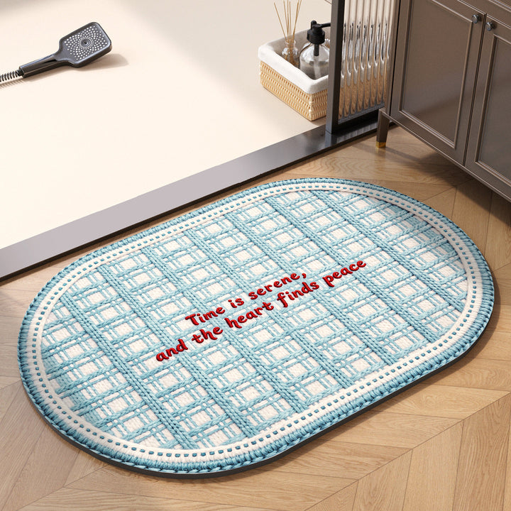 Decoratieve Hart-Thema Badmat