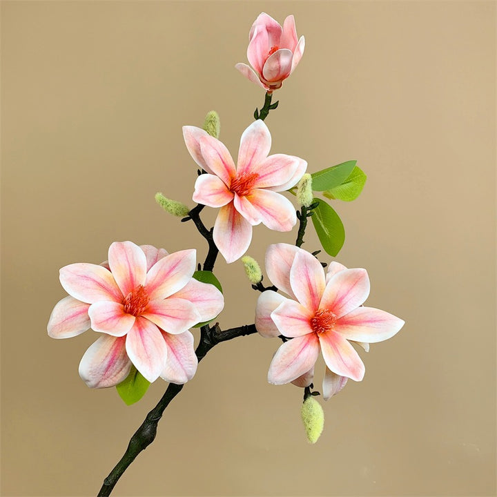 Decoratieve Kunstmatige Magnolia Schikking voor Thuisdisplay