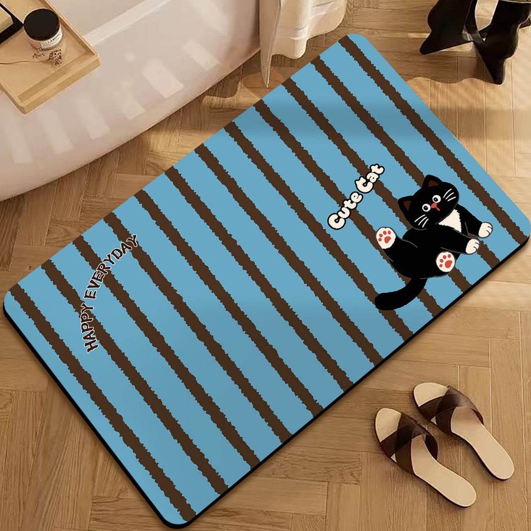 Cartoon-Thema Decoratieve Deurmat voor Thuis Entree