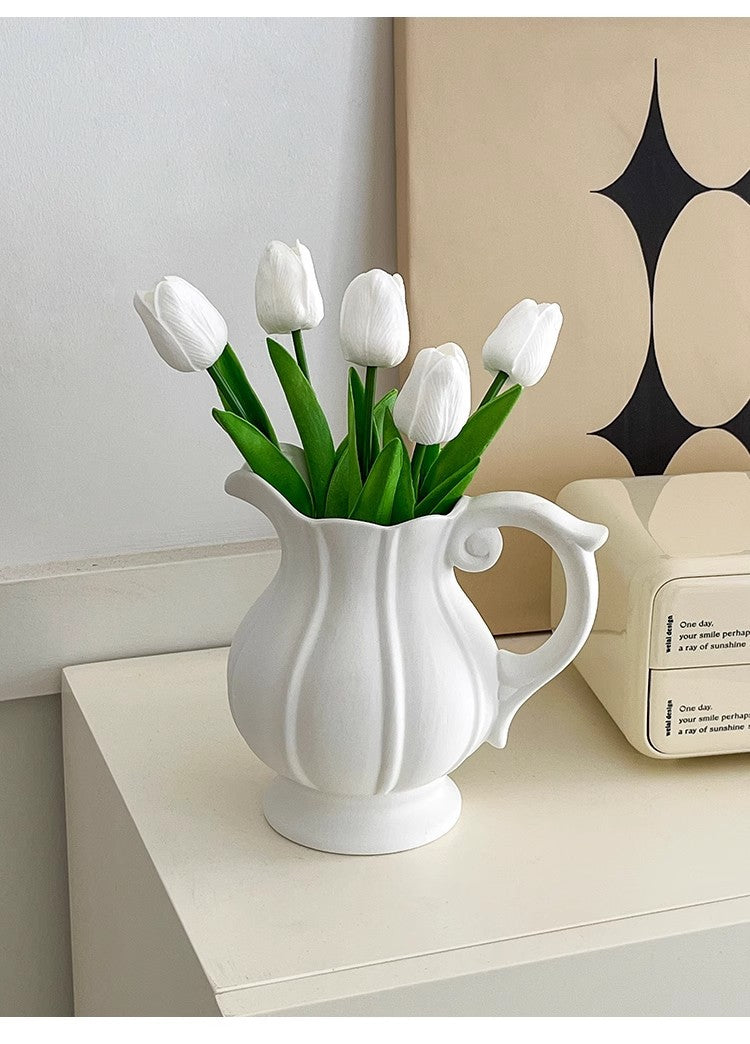 Elegante Decoratieve Bloemkan voor Thuisdecoratie