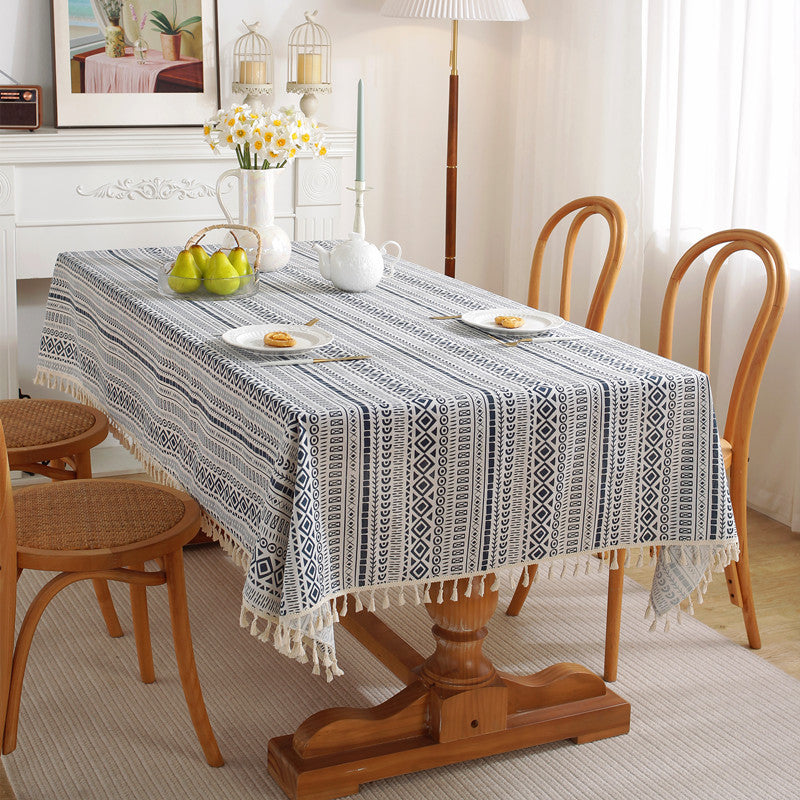 Textured Chevron Patroon Tafelkleed