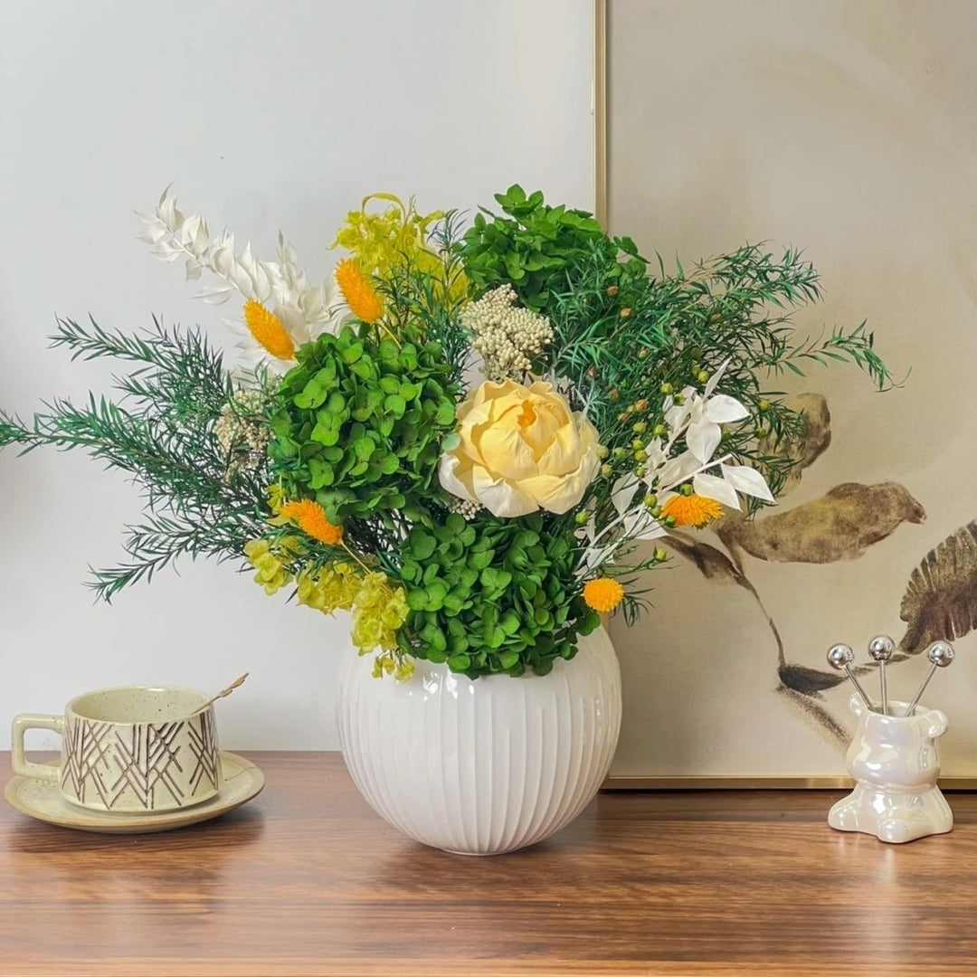 Luxe Hortensia Bloemarrangement