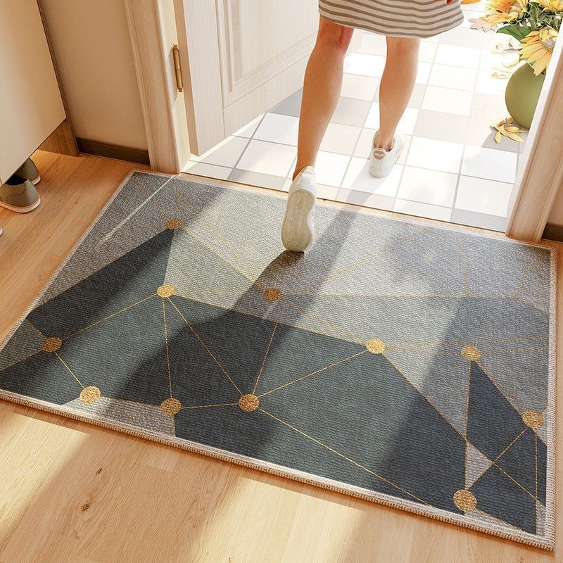 Geometrisch Patroon Decoratieve Vloermat