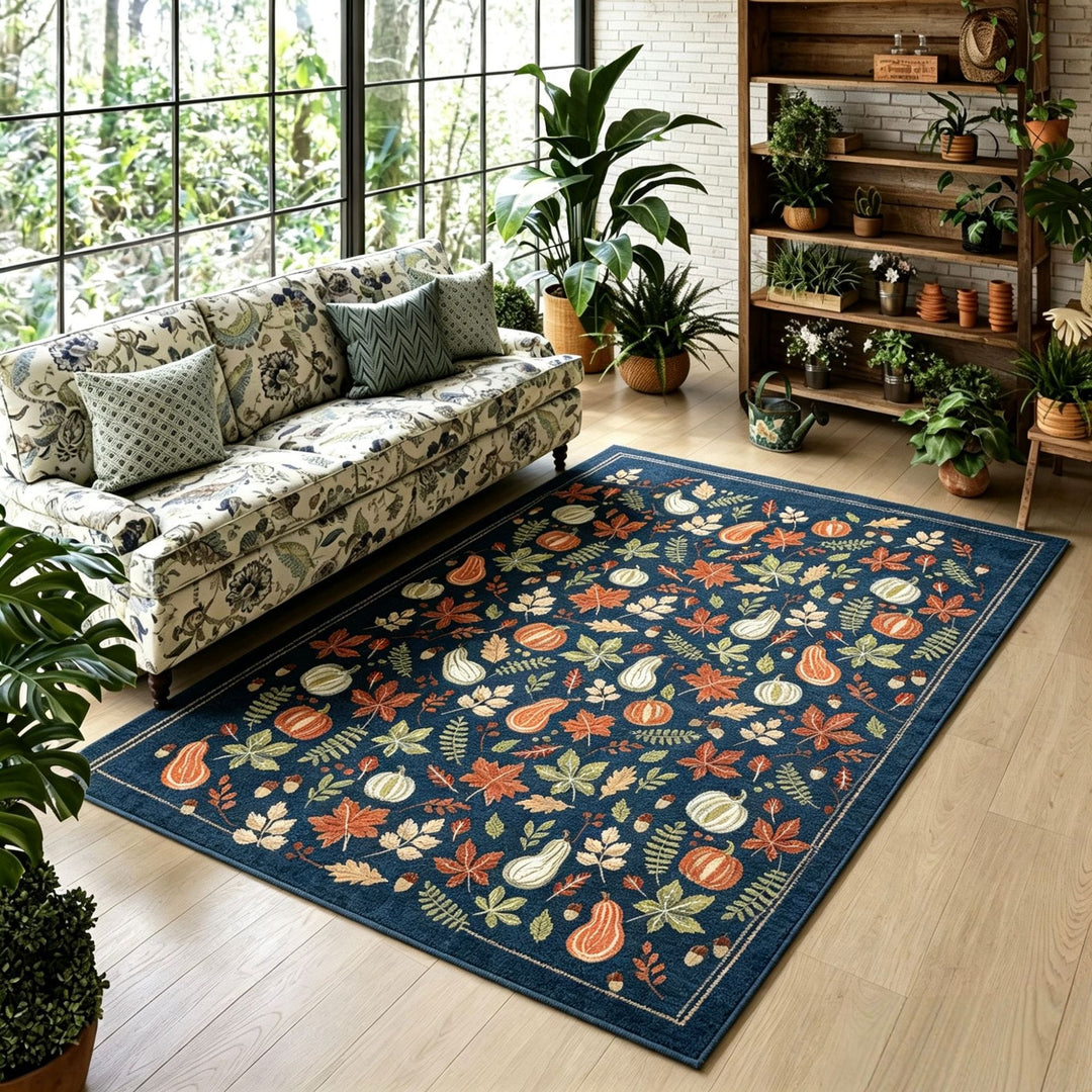 Elegante Bloemen Tapijt