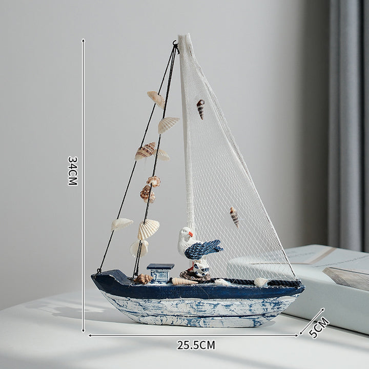 Nautische Zeilboot Thuis Display