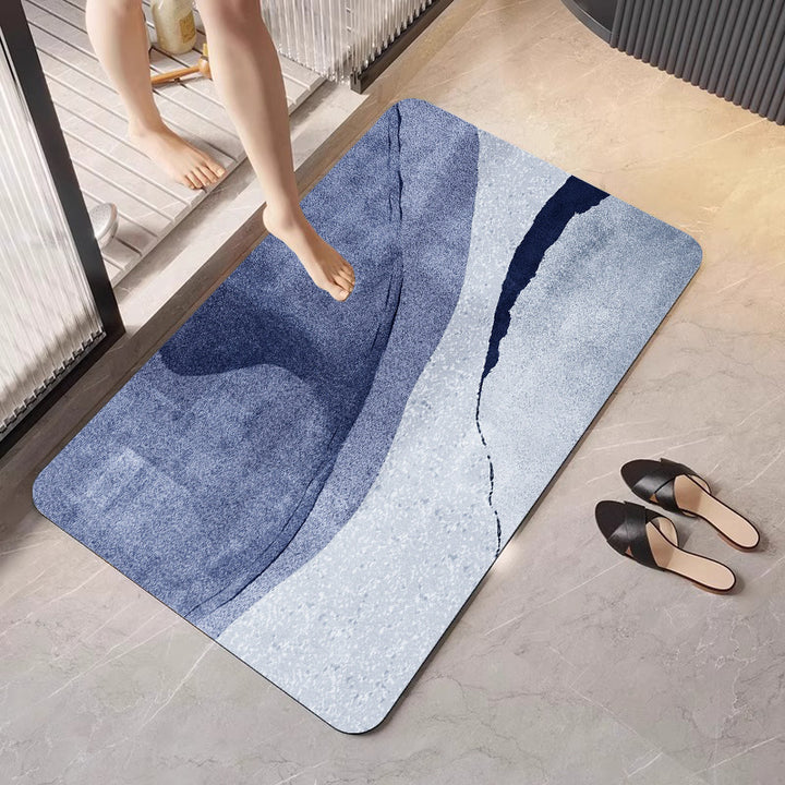 Zacht Pluche Abstracte Badmat