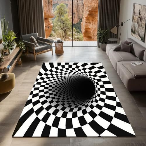 3D Optische Illusie Tapijt