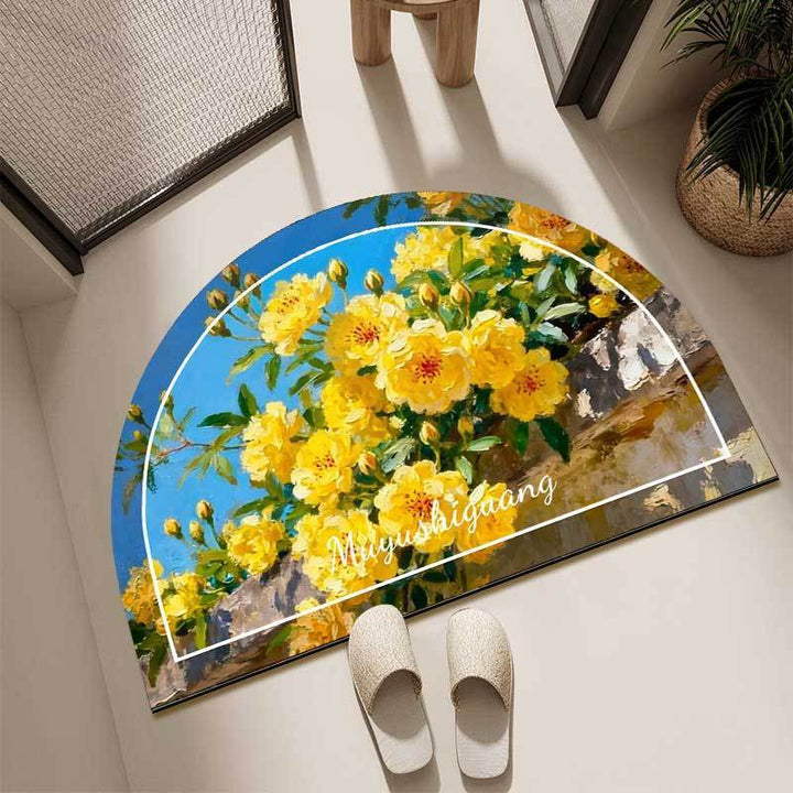 Artistiek Floraal Decor Kleed