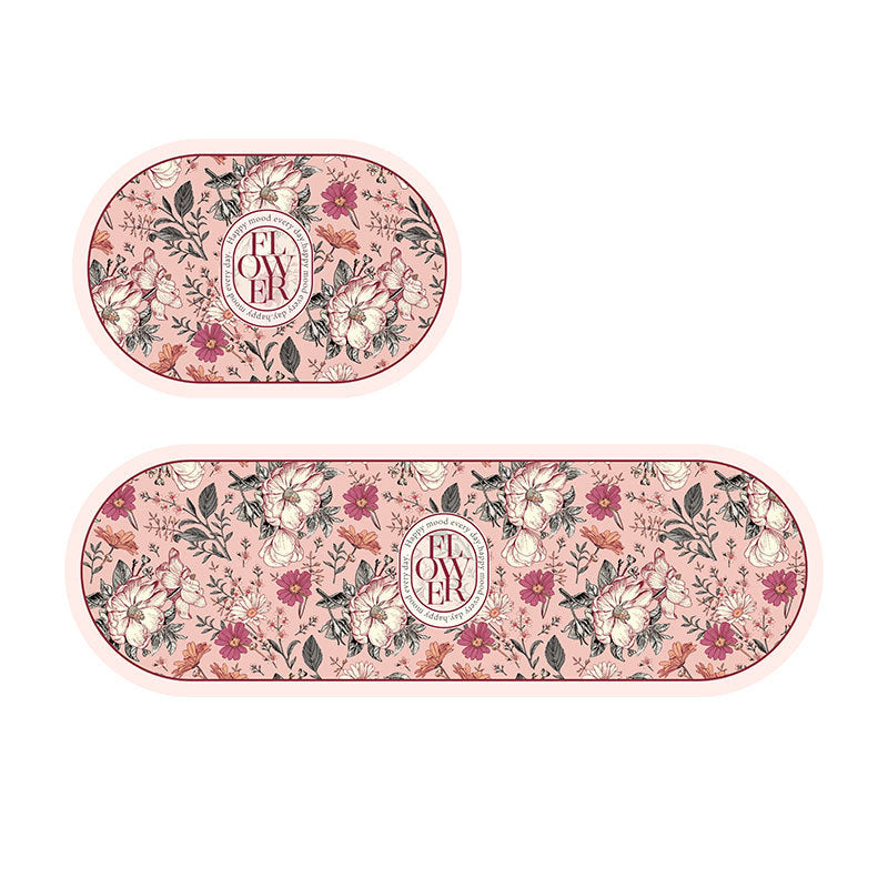 Bloempatroon Decoratieve Keukenmat