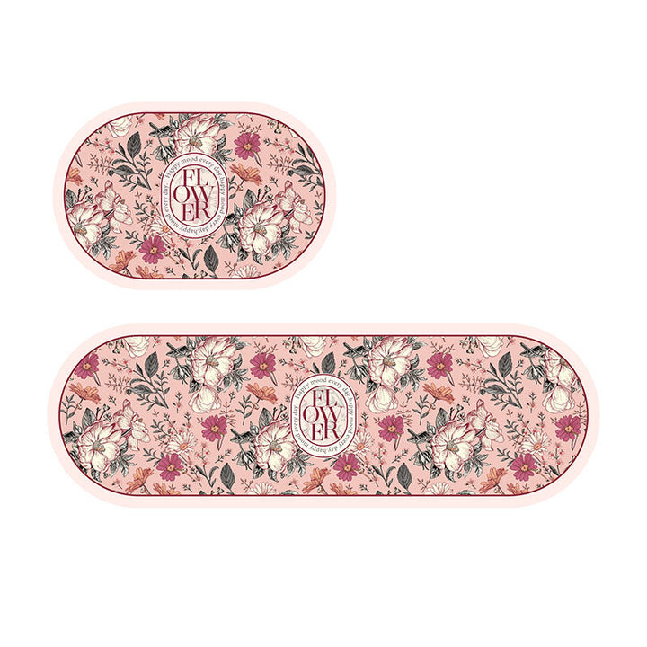 Bloempatroon Decoratieve Keukenmat