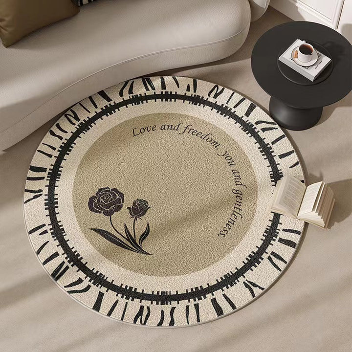 Artistiek Circulaire Vloerkleed