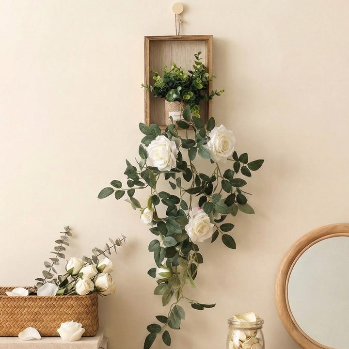 Decoratieve Wandhangende Plantenarrangement