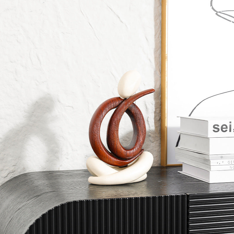 Decoratieve Abstracte Menselijke Figuur Sculptuur