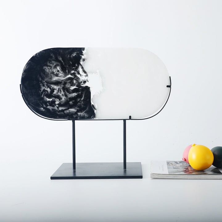 Abstract Decoratieve Hars Sculptuur