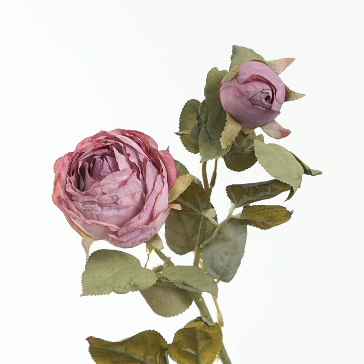 Levensechte Roze Rozensteel
