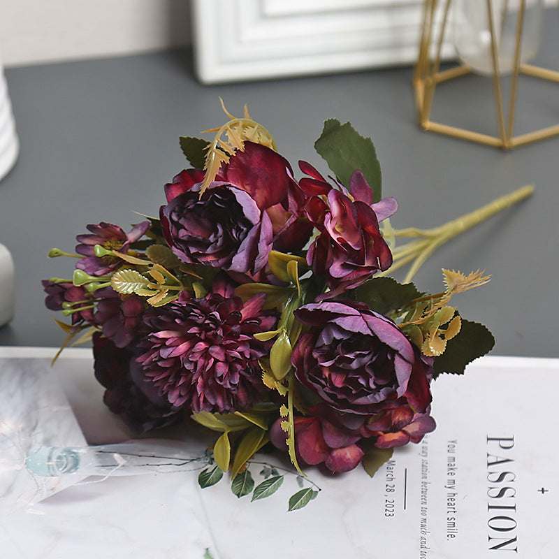 Decoratieve Bloemrijke Arrangement voor Thuisdisplay